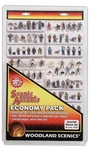 Woodland Scenics A2052 Ho Scale Economy Pack - Assorted Worker Set. Fixed Price $137.59.