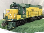 K-line Chicago Northwestern GP-38-2 Emd Diesel Locomotive Tmcc K2420-4614IC Exc. Fixed Price $274.99.
