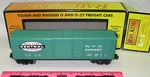 Mth 30-7447 New York Central Rounded Roof Boxcar. Fixed Price $39.00.