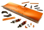 Orange Alloy Machined Snowplow Kit For Traxxas 1/10 Stampede 4X4 Slash. Fixed Price $106.39.