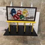 Mth M&m Lighted Billboard 30-90283 Train Untested Rare 2008. Fixed Price $79.00.