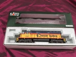 Kato Ho Locomotive Emd SD40 37-017 Chessie System C&o 7557. Fixed Price $90.00.