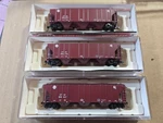 Atlas N Scale PS4427 Covered Hoppers - Lot Of 3 50004600/01/02 Used. Fixed Price $75.00.