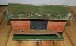 Antique Vtg Prewar Bing Tin Freight Shed With Side Door German Train Marklin. Fixed Price $99.99.