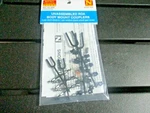 Micro-trains Stock # 00102000 (1015/1016) Universal Body Mount Couplers N-scale. Fixed Price $10.90.