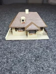 Vollmer Ho Scale 43719 Chalet Fully Assembled. Fixed Price $24.99.