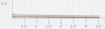 Lionel 132-23H 3-1/2" Mounting Stud (10). Fixed Price $10.00.