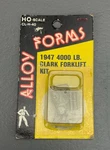 Alloy Forms CL-H-40 1947 4000 Lb Clark Forklift Kit Nip! HO7854. Fixed Price $14.00.