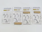 Lot Of 4 N Scale Gclaser Kit 09115 & 09120 Portal Double Triple (timbers). Fixed Price $39.95.