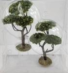 Lemax 34929 Village Landscapes Small Cypress Trees (set Of 2). Fixed Price $14.99.