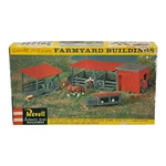 Revell Ho Scale Farmyard Buildings Model Kit #T-9017-1.29. Fixed Price $24.77.