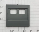 Lionel 9589-14DG Dark Gray Baggage Car Door (10). Fixed Price $20.00.