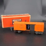 (b) Vintage Lionel Postwar Electric Train 3464-38 Atsf Box Car Original. Fixed Price $24.99.