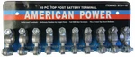 American Power 10PC Top Post Battery Terminal Set. Fixed Price $22.95.