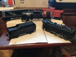 Lionel/k-line Postwar O-27 1666 Steamer Plus Tender And Cars #3. Fixed Price $185.00.