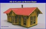 Blair Line 193 Ho Scale Boston Depot Kit Unassembled Wood. Fixed Price $55.69.