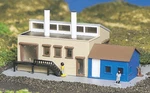 Bachmann Plasticville Scale Building - Factory With Accessories 45902 New. Fixed Price $26.52.
