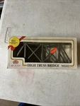 Ho Model Power High Truss Bridge No 112 With Hand Painted Figures. Fixed Price $8.99.