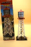 Life-like Ho Tracksiders Bedford Blinking Light Water Tower Kit #08705 Box. Fixed Price $16.99.