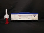 Lionel No. 3665 Minuteman Missile Launching Car 0028. Fixed Price $49.99.