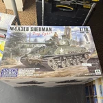 Andy's Hobby Headquarters AHHQ-001 1:16 Us Army M4A3E8 Sherman Tank Model Kit Ex. Fixed Price $135.00.