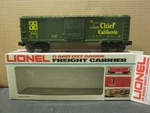 Lionel 9465 At&sf Green Billboard Boxcar. Fixed Price $18.99.