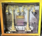 Mth Rail King No. 54 Cream Lamp Post Set 30-1096. Fixed Price $26.59.