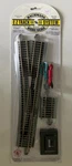 Bachmann Ez-track System 44565 #5 Lh Switch Nickel Silver On Black Ties. Fixed Price $35.00.