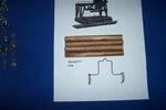 American Flyer Parts - PA13A757 & PA13A777 For 787 Log Loader #12. Fixed Price $9.50.