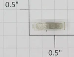 Lionel 2383-10 Left Hand Clear Raised Marker Lens/number Board (12). Fixed Price $8.40.
