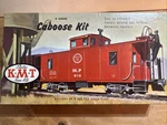 Kmt 0506:1.98 Mkt Caboose Kit Yellow, Gauge, Boxed - Unassembled. Fixed Price $35.00.