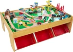 Kidkraft Waterfall Mountain Wooden Train Set & Table With 120 Pieces, 3 Storage. Fixed Price $196.63.