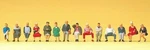Preiser 10524 Ho Scale Pedestrians Seated Travellers. Fixed Price $35.99.