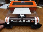 Lionel 6-26133 Tootsie Roll Single Dome Tank Car New Box Scale Lqqk. Fixed Price $50.00.