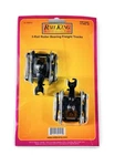 30-89002 Mth O-scale 2-PACK 3-RAIL Roller Bearing Freight Trucks. Fixed Price $34.95.