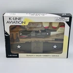 New! K-line Aviation K-40225 Army Air Corps P40 Fighter Plane. Fixed Price $22.52.