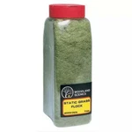 Woodland Scenics FL635 Static Grass Flock Medium Green 32 Oz Train Scenery. Fixed Price $12.99.