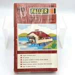 Faller 284 Scale Boat House Kit West Germany 1970 Complete New Sealed Box. Fixed Price $27.50.