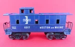 Lionel Postwar 6017-100 Boston & Maine Sp Caboose Rare Dark Purple Variation. Fixed Price $579.95.