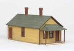 American Model Builders Scale One Story Section House Kit. Fixed Price $56.98.
