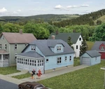 Walthers Cornerstone 933-3889 1/160 Scale American Bungalow Kit & Car Garage. Fixed Price $38.25.