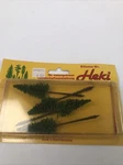 Vintage Heki Scenery Landscaping, Ho Scale 4 Trees 2133 Pine Fir Forest. Fixed Price $17.95.
