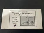#2 Jordan C-101 Ho 1:87 Light Delivery Wagon Kit Nib. Fixed Price $19.44.