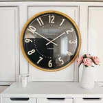 Dolls House Miniature Large Clock: Black Thomas Kent Clock, 12TH Scale. Fixed Price $6.70.