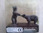 Elastolin By Preiser #47518 "2 Bear Cubs" (1:25 Scale) New Condition. Fixed Price $17.99.