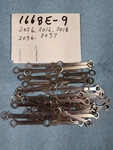 Lionel Postwar SET(2) Side Rod Part # 1668E-9 Fit Many O27 Steamers 2016, 2018. Fixed Price $7.00.