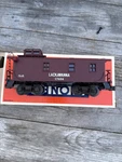 Lionel 6-17604 Gauge Delaware, Lackawanna & Western Standard Caboose Ln/box. Fixed Price $19.99.