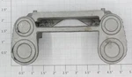 Lionel 392E-16 Unpainted Aluminum Standard Gauge Steam Chest. Fixed Price $30.00.