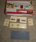 Vintage Plasticville Ho Scale Post Office Building Kit Complete Box 2407. Fixed Price $27.00.