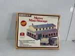 Life-like Scale Metro Mini Storage Building Kit #7472 For Train Set Scenery. Fixed Price $18.99.
